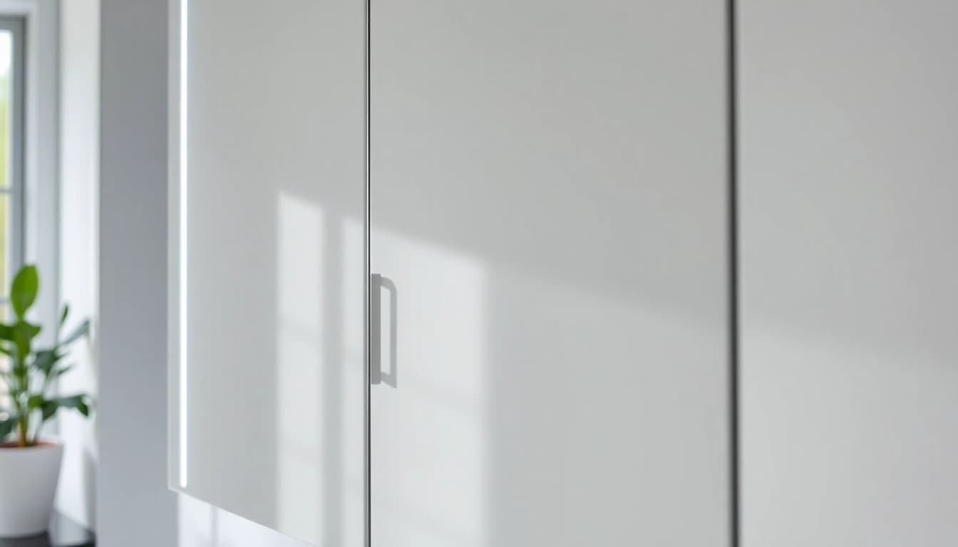 Präsentation des sonni Spiegelschrank mit stilvollem Design und integrierter Beleuchtung.