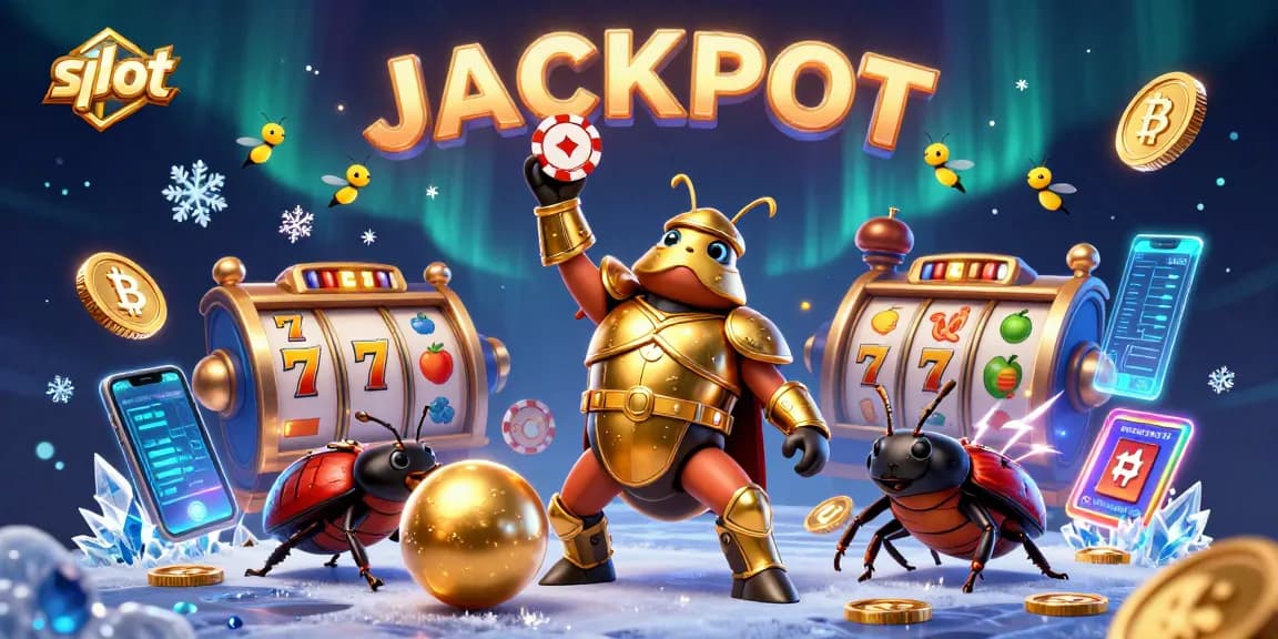 Slot menarik dengan karakter lucu dan elemen kasino, menampilkan jackpot yang memukau.