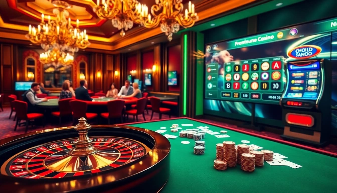 Ressentez l'excitation en jouant au casino en ligne France fiable avec des tables de roulette vibrantes et des jeux de poker.