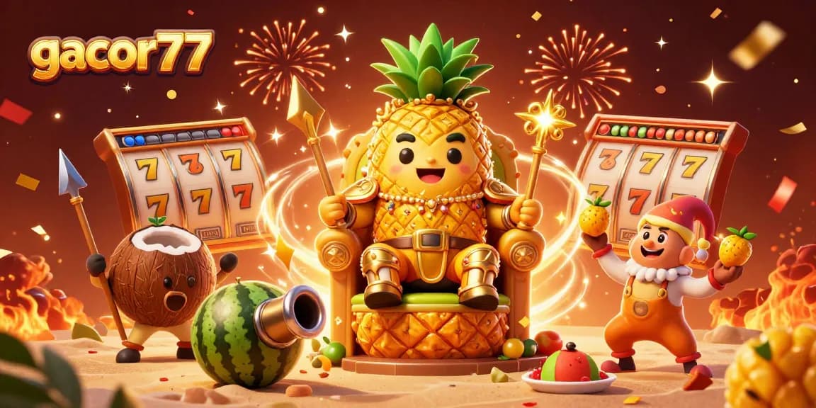 Gacor77 menawarkan jackpot menarik di kasino dengan raja nanas dan penjaga tubuh.