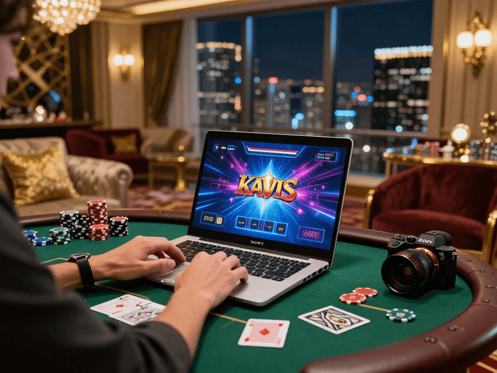Permainan kasino online luxury12 dengan suasana mewah dan modern.