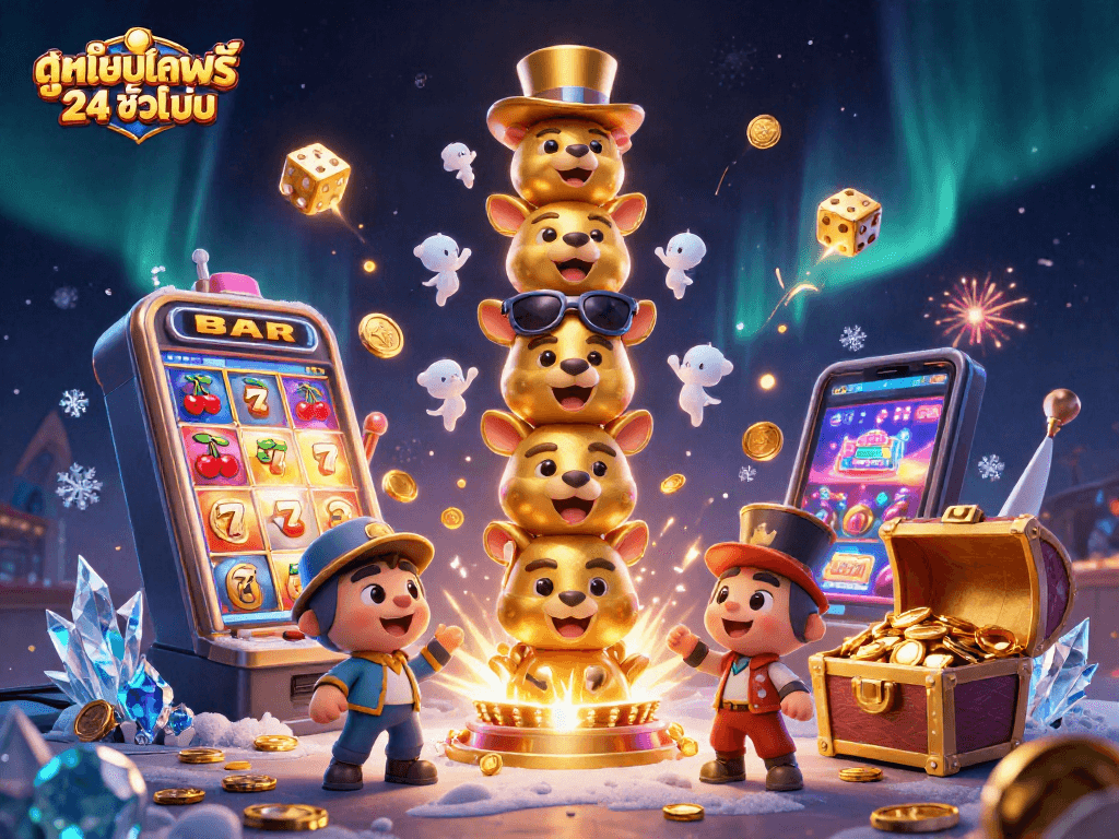 สนุกกับดูหนังออนไลน์ฟรี 24 ชั่วโมง พร้อมเกมสล็อตโชคดีและของรางวัลมากมาย