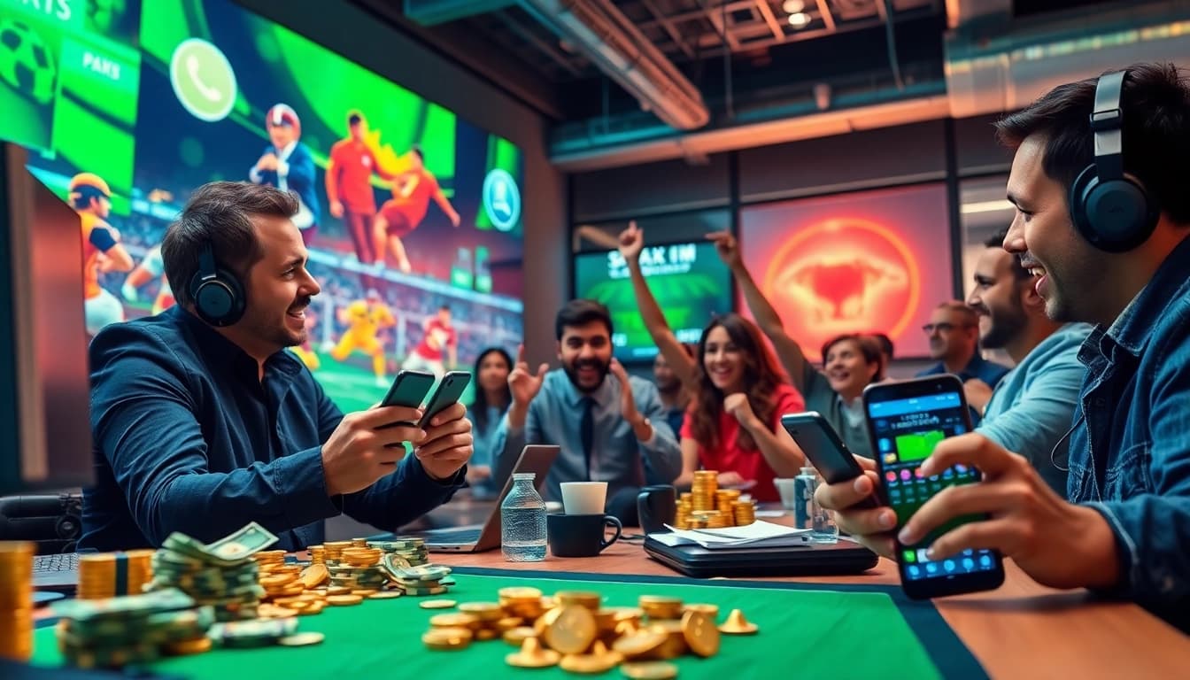 Experience the thrill of best online sportsbooks India through dynamic sports betting visuals.