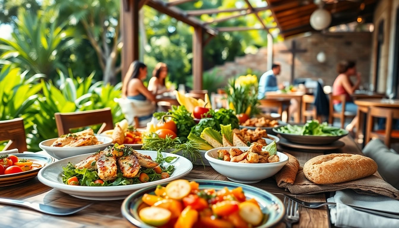 Indulge at farm-to-table restaurants Cabo with vibrant meals and inviting ambiance.