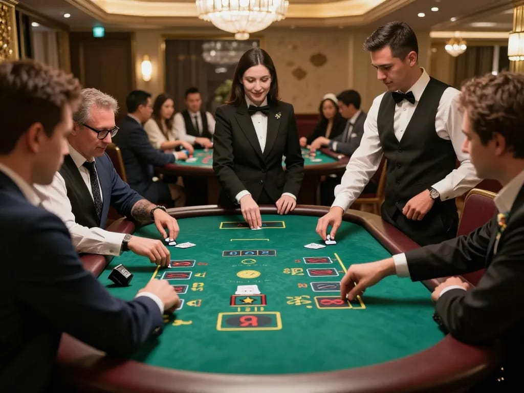 Experience sc88 đăng nhập in a live dealer blackjack game, highlighting player strategies and excitement at the table.