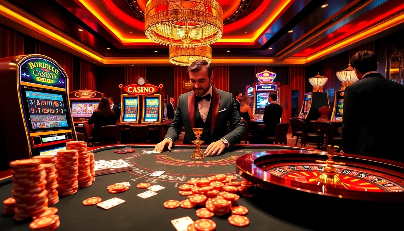 Découvrez l'excitation du casino en ligne France fiable avec des tables de jeux vibrantes et une atmosphère de luxe.