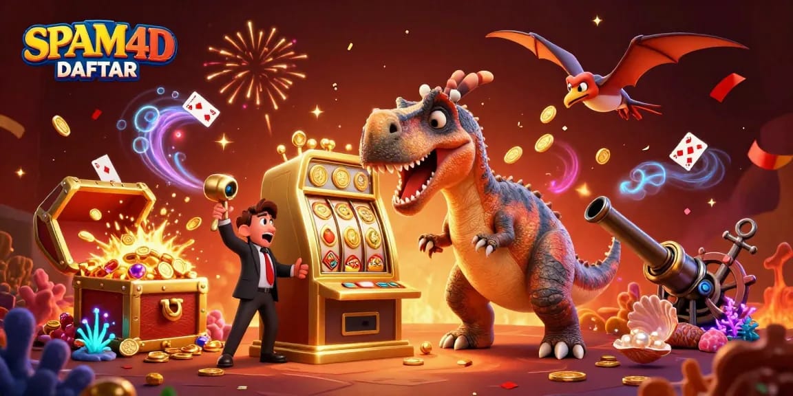 Mengoptimalkan pengalaman pemain dengan SPAM4D DAFTAR mempersembahkan ilustrasi kasino yang penuh aksi.