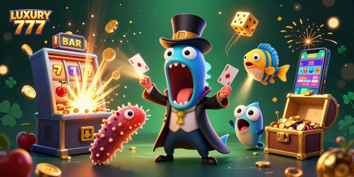 Memenangkan jackpot di LUXURY 777 dengan eksplorasi slot yang penuh warna dan aksi menarik.
