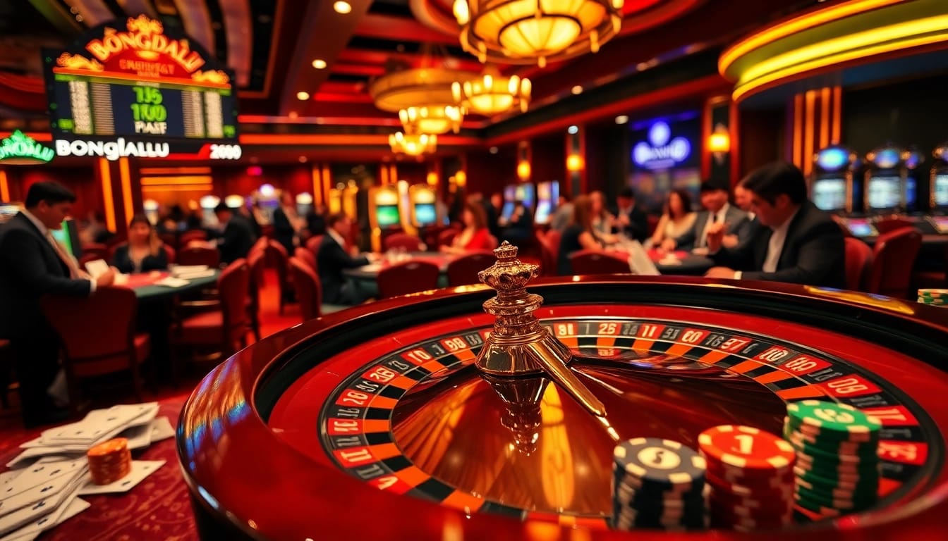 Bongdalu live betting interface showcasing thrilling casino action with players eagerly engaging.