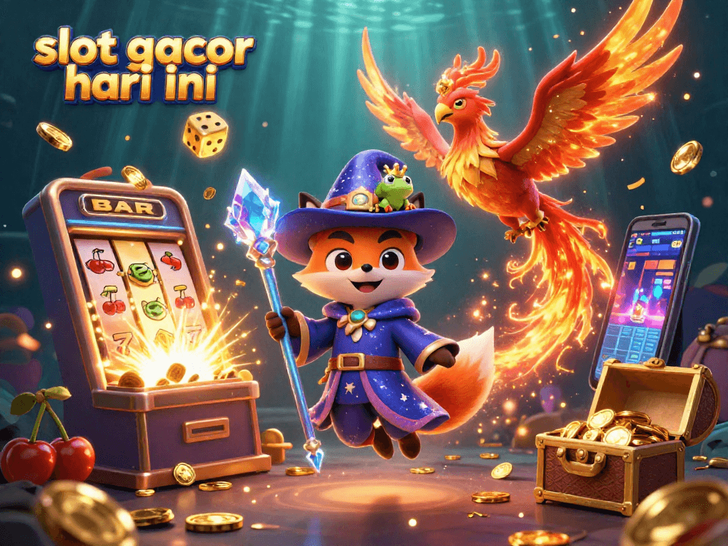 Experience the thrill of slot gacor hari ini with mystical wizards, phoenixes, and jackpot excitement.