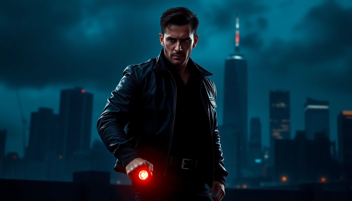 Experience a thrilling action hero better than Reacher in a gritty urban setting.