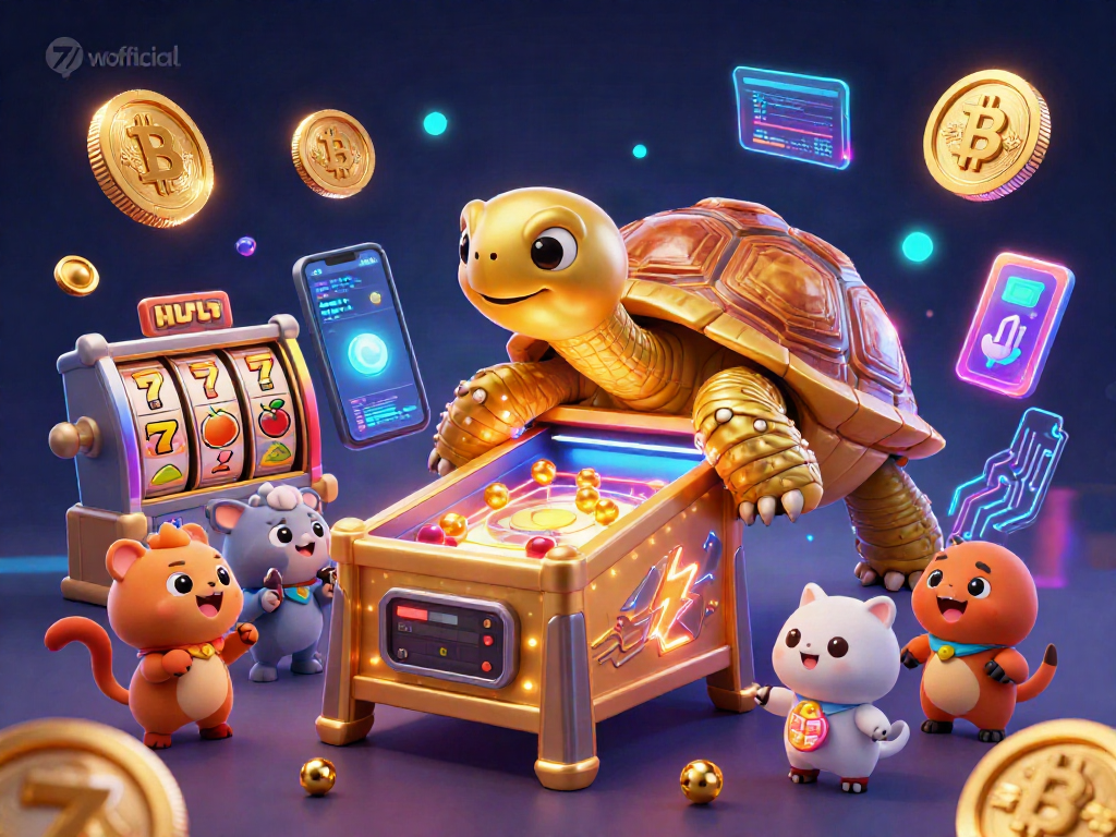 Engage with the vibrant slot gaming experience at 77wofficial featuring unique animated characters and symbols.