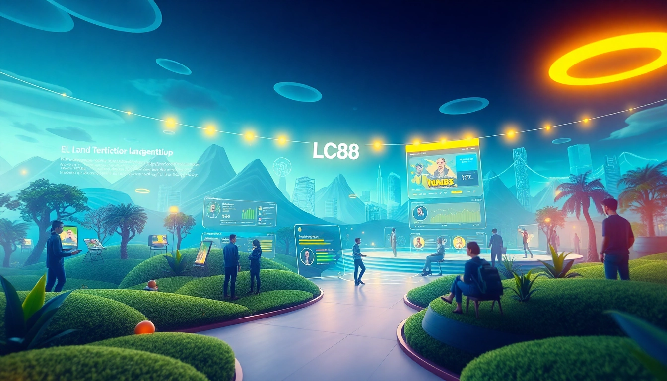 Engage with the vibrant community of LC88 Land in this dynamic online hub.