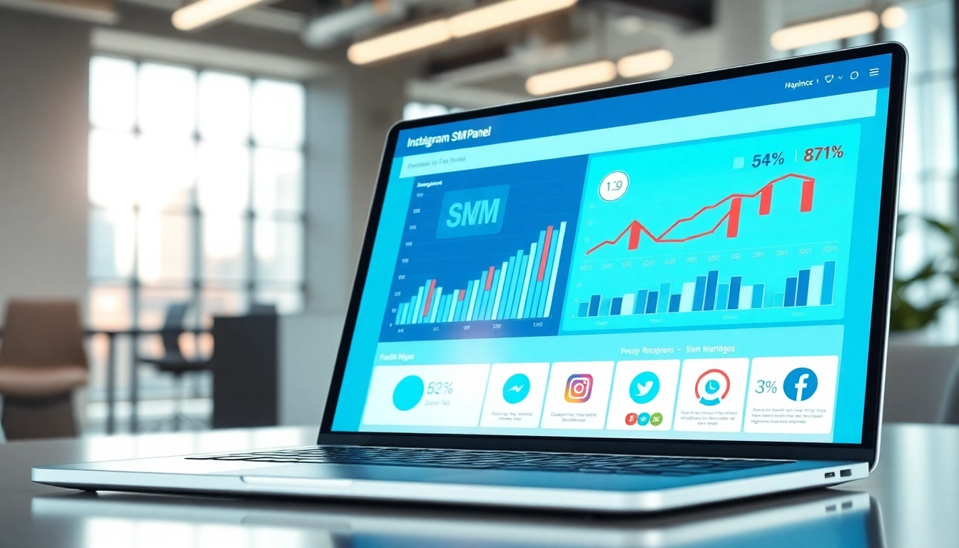 Enhance your presence with the Instagram smm panel showcasing vibrant engagement metrics.
