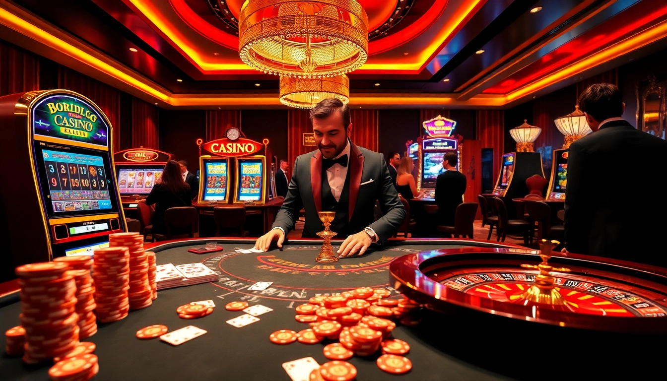 Découvrez l'excitation du casino en ligne France fiable avec des tables de jeux vibrantes et une atmosphère de luxe.