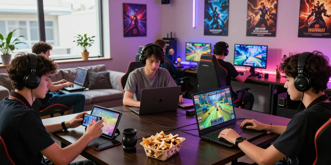 Players enjoying the Luxury333 gaming experience with vibrant visuals and cozy lounge atmosphere.
