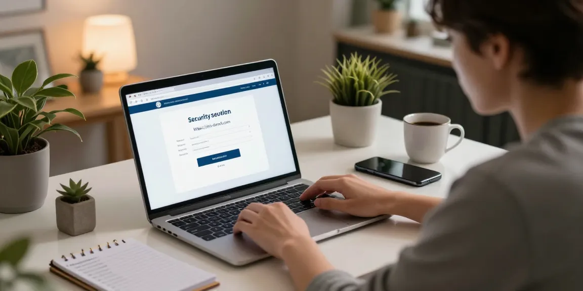 Secure online shopping interface with user at desk waiting on https://shs-dome5.com/ verification.