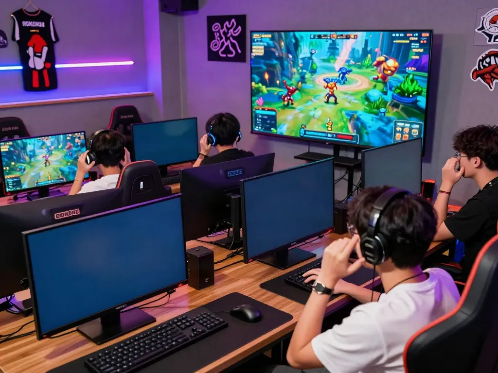 Players immersed in the ROKOK88 gaming experience, showcasing engaging monsters in an exciting environment.