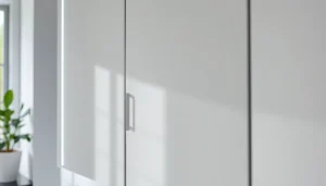 Präsentation des sonni Spiegelschrank mit stilvollem Design und integrierter Beleuchtung.