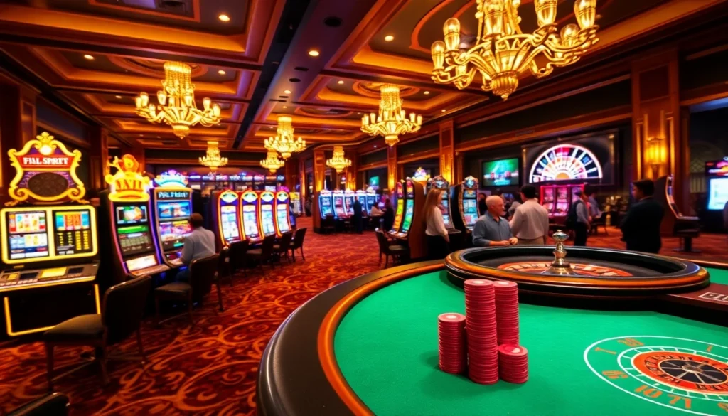 Experience the thrill of gameplay at PH22255.COM with vibrant casino visuals and engaging gambling action.
