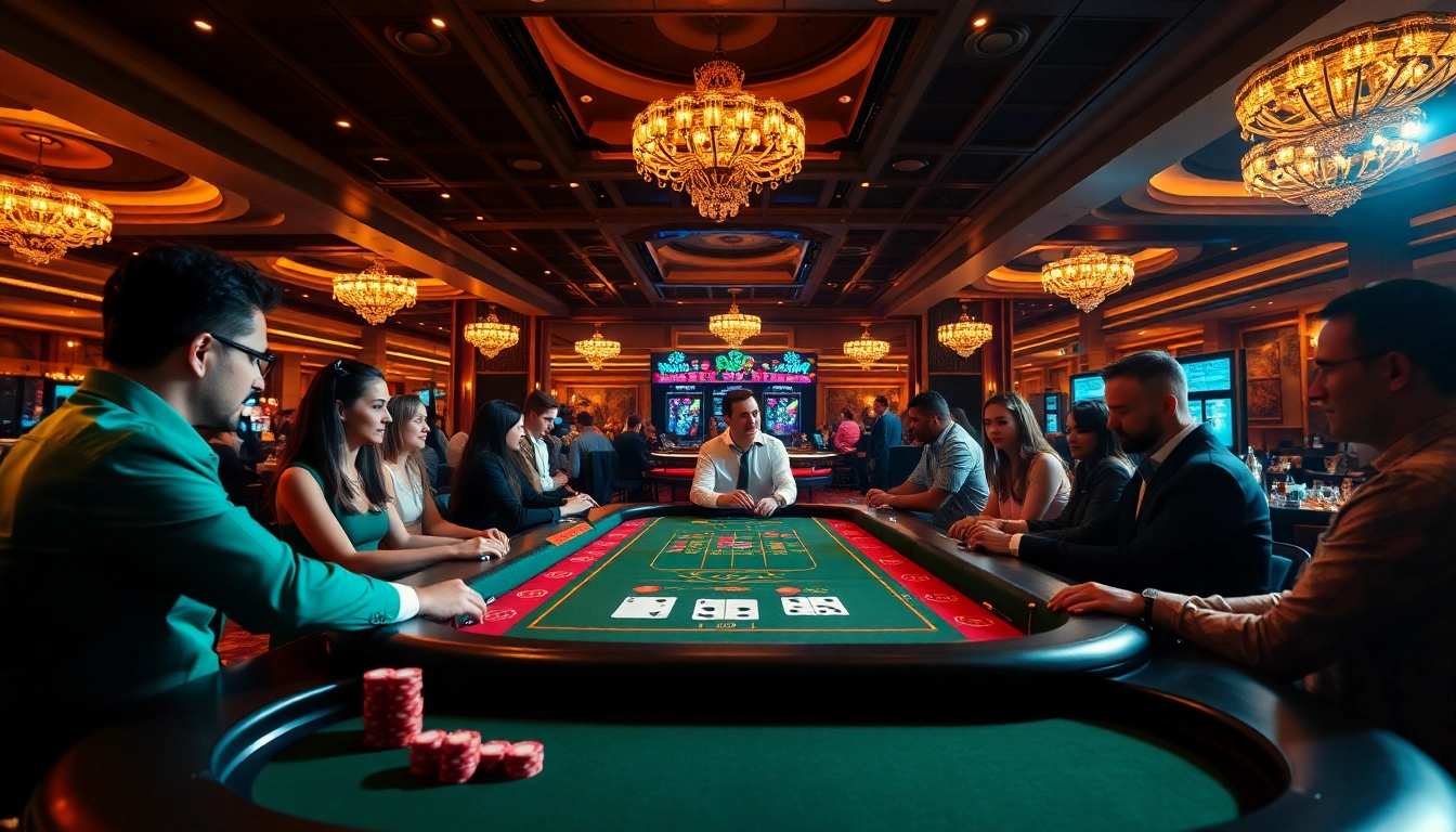 Experience the thrill of the best online casino Canada with an exciting game scene featuring professional players.