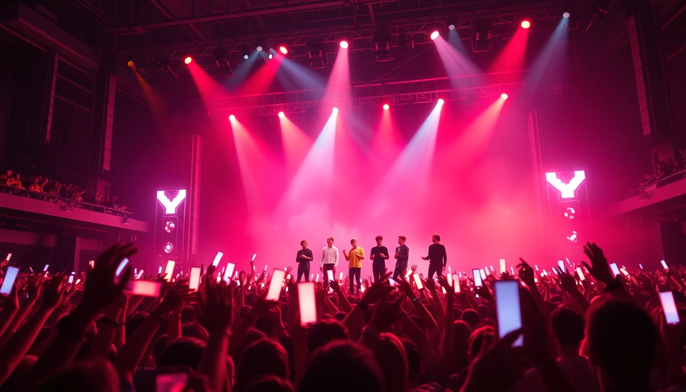 BTS news highlights live concert performance with vibrant atmosphere and excited fans.