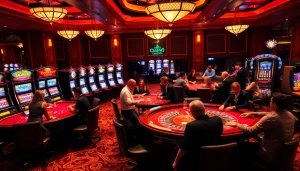 Experience thrilling casino gaming at https://xx88.nl/ with players enjoying blackjack and roulette.
