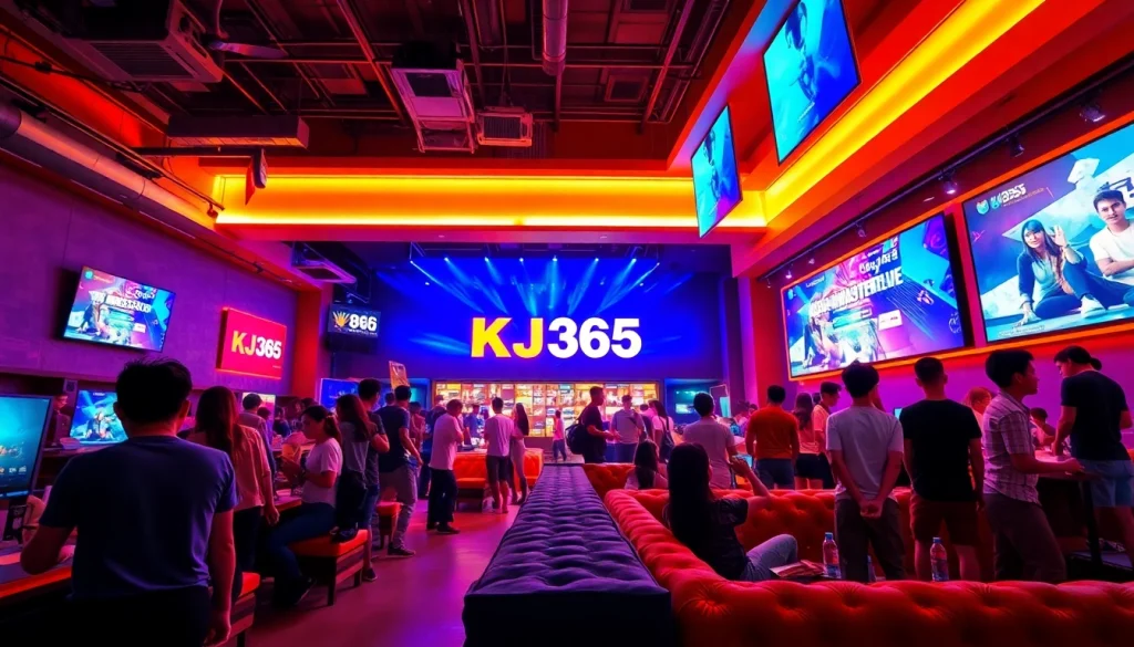 KJC365 showcasing vibrant entertainment activities in Vietnam's hub.