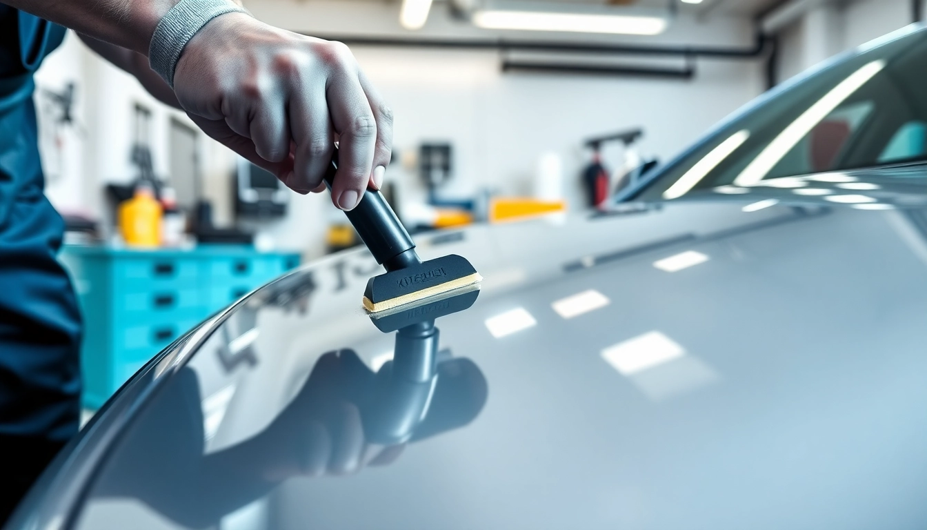 Applying salt protection ceramic coating for superior vehicle shine and longevity.