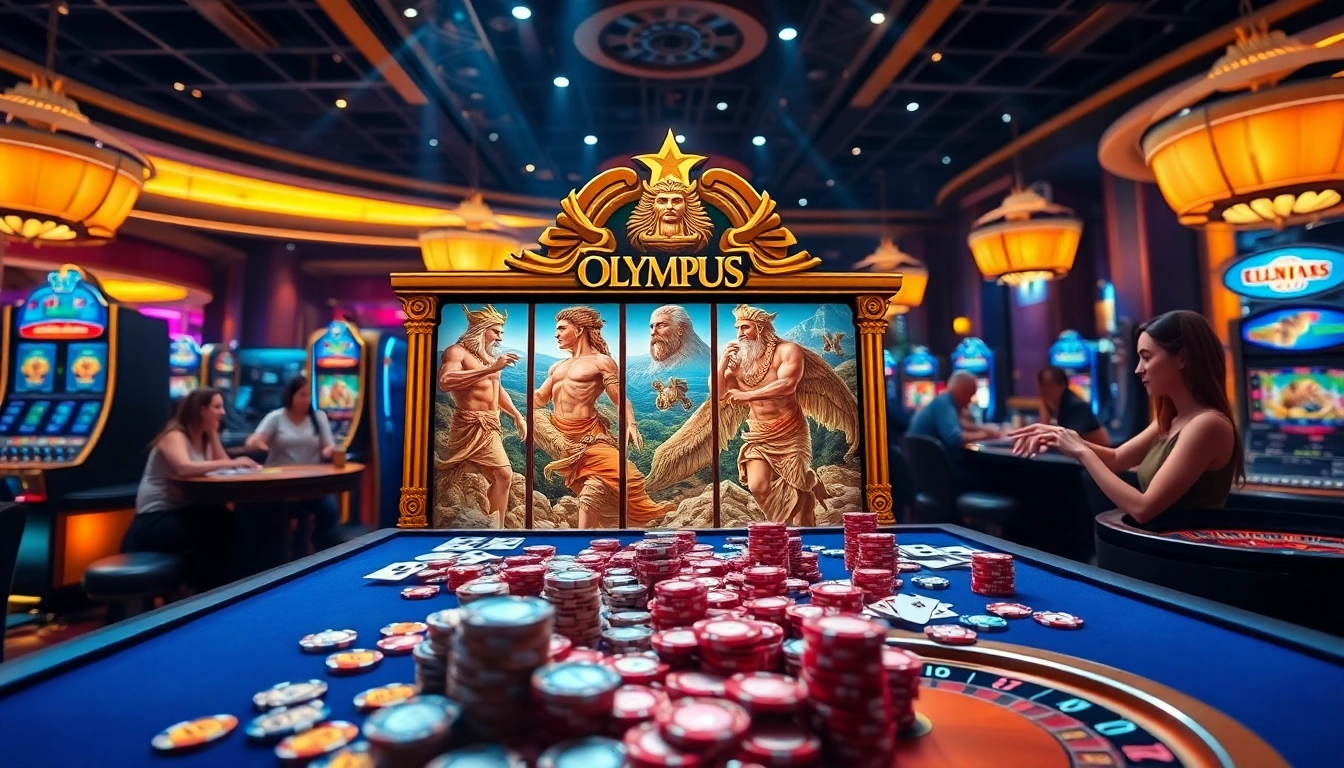 Rasakan sensasi di Olympus Slot dengan visual permainan yang hidup dan elemen mewah.