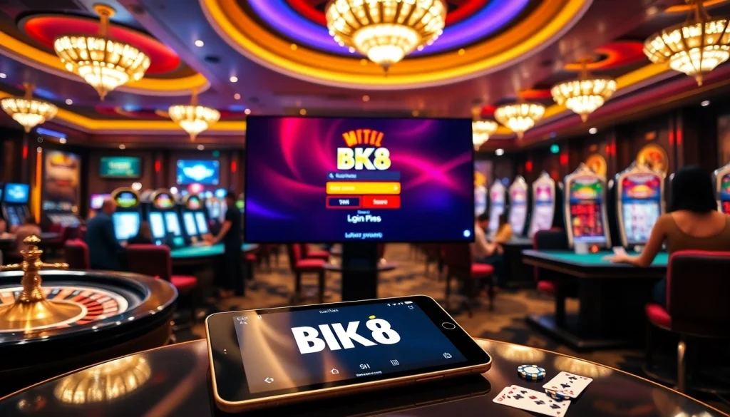 Engage in thrilling BK8 login to access premium casino games and a seamless betting experience.