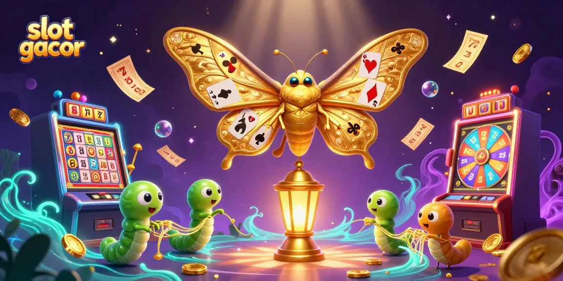 Experience thrilling slot gacor gameplay with dynamic slot machine elements and vibrant casino scenes.